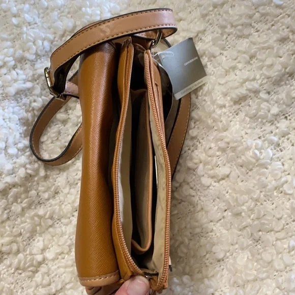 NWT Giani Bernini Saffiano Purse Camel/Rust Color - Picture 4 of 8